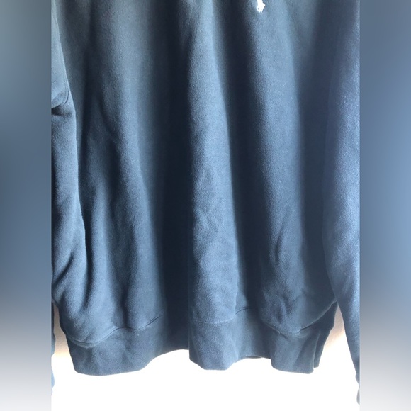 Polo By Ralph Lauren Men’s Long Sleeve Black Half Zip Pockets Sweater Size L - Picture 3 of 13